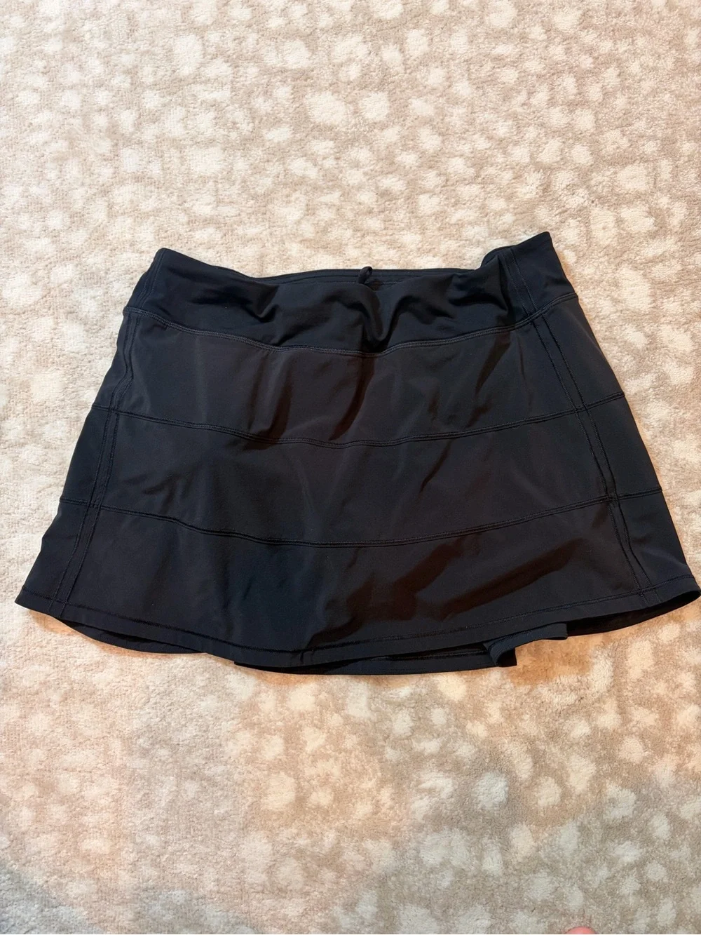 lululemon athletica Black Active Mini Skirt